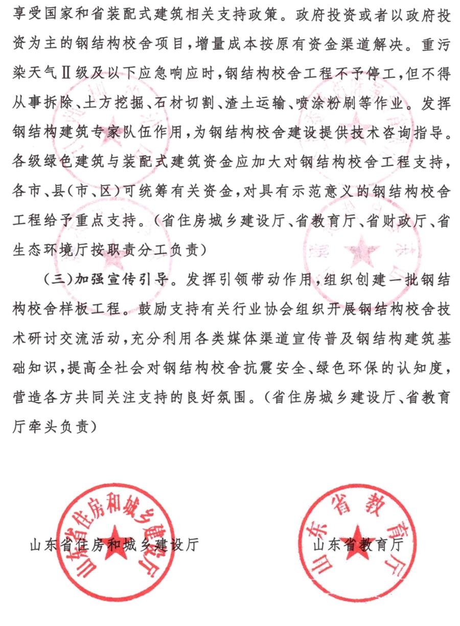 鋼結構校舍建設 政策扶持知多少！(圖5)